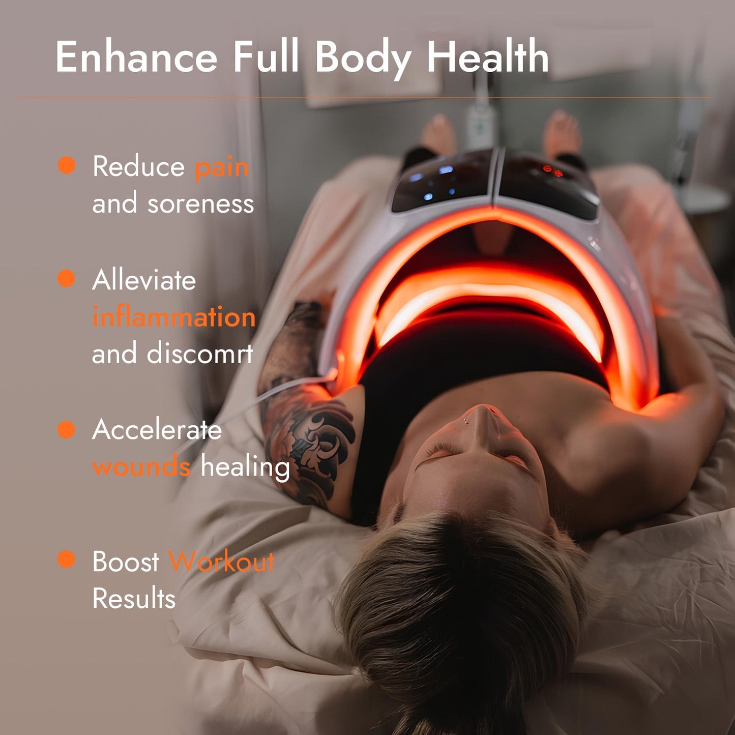 Defenni U-Shape Pro LED Light Therapy Device
